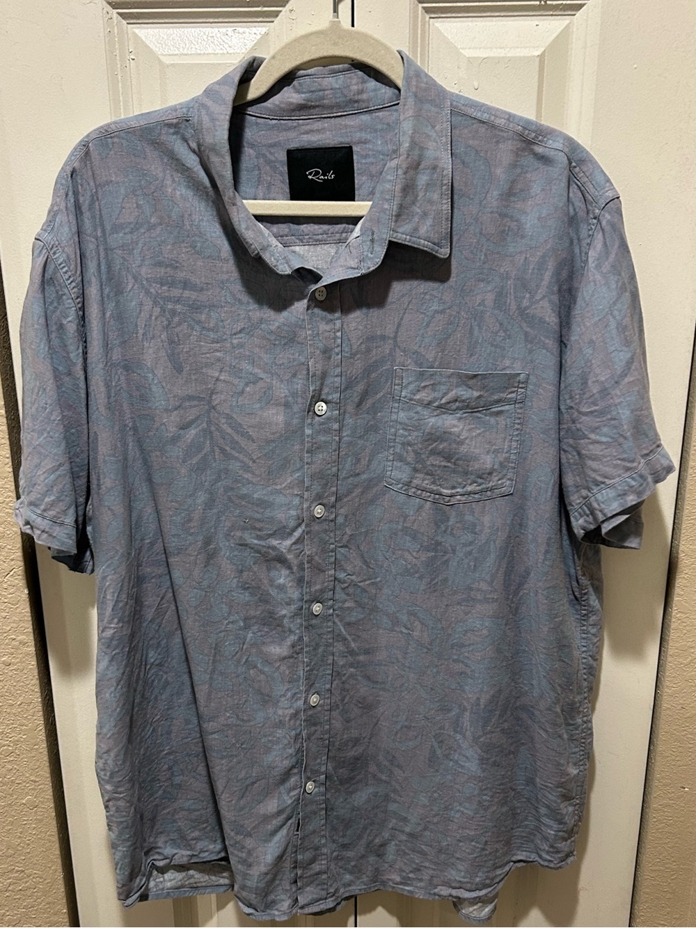 Rails Carson Tropical Linen Shade Shirt Men’s , XL